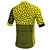 preiswerte Radtrikot Herren-21 Gramm Herren-Radtrikot Kurzarm-Radtrikot Sommer-Fahrradbekleidung mit Taschen MTB Atmungsaktiv und schnell trocknend Blau/Gelb