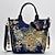 cheap Handbag &amp; Totes-Women&#039;s Handbag Crossbody Bag Canvas Tote Bag Canvas Outdoor Daily Holiday Beading Animal Embroidery Black Red Blue