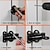 cheap Building Supplies-Aluminum Alloy Bolt Lock Self-Closing Automatic Latch Window Gate Security Pull Ring Spring Bounce Door Bolt Latch Lock