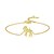 cheap Bracelets-Women&#039;s Clear Zircon Bracelet Classic Animal Fashion Korean S925 Sterling Silver Bracelet Jewelry Silver / Gold For Party Gift