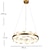economico Luci Isola cucina-lampada a sospensione a led in marmo rame ruota di carro design 60 cm 40w oro moderno lampadario di lusso casa hotel ristorante arte illuminazione lampada decorazione lampada a sospensione cavo