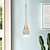voordelige Eilandlichten-led hanglamp keukenverlichting plafond led moderne gouden hanglamp mini traan kristallen hanglamp voor keukeneiland slaapkamer hal entree (1-pack)