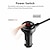 cheap Car Charger-Quick Charge 3.0 Cigarette Lighter Splitter 4 USB Ports 120W Car Charger 12V/24V Universal 3 Socket Power Adapter with 3 Switch