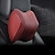 abordables Appuie-tête pour voiture-Oreiller de cou de siège de voiture super doux 3d mousse à mémoire oreiller appui-tête conception de sangle réglable pour le soulagement de la douleur au cou