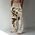 cheap Printed Pants-Men&#039;s Trousers Summer Pants Beach Pants Elastic Drawstring Design Front Pocket Straight Leg Dragon Graphic Prints Comfort Soft Casual Daily Fashion Big and Tall White Green