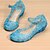 ieftine Sandale de Copii-Fete Sandale Zilnic Cosplay Jeleu Pantofi de printesa PVC Copii mari (7 ani +) Copii mici (4-7 ani) Copil mic (2-4 ani) Școală Zi de Naștere Zilnic Plimbare Dans Cataramă Paiete Alb Albastru piscin