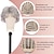 billige ældre paryk-sliver grå korte krøllede parykker med hår pandehår til kvinder varmebestandig naturlig glans syntetisk 70&#039;er look fuld hår parykker til kvinder