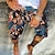 baratos shorts de natação masculinos-Homens Bermuda de Surf Shorts de Natação Calção Justo de Natação Shorts de verão Shorts de praia Com Cordão Cintura elástica Impressão 3D Gráfico Respirável Secagem Rápida Curto Casual Diário Feriado