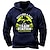cheap Men&#039;s Pullover Hoodies-Men&#039;s Hoodie Navy Blue Royal Blue Green Hooded Letter Graphic Prints Sports &amp; Outdoor Daily Sports Hot Stamping Basic Designer Casual Spring &amp;  Fall Clothing Apparel Hoodies Sweatshirts