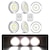 abordables lumière d&#039;armoire-Armoire led veilleuse avec télécommande 3w lumière cob réglable sous les boutons de l&#039;interrupteur pour les escaliers ktchen et salle de bain