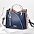 cheap Crossbody Bags-Women&#039;s Handbag Crossbody Bag PU Leather Office Daily Chain Solid Color Color Block Wine red and white Yellow and white Blue and Pink