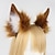 cheap Hair Styling Accessories-Anime Fox Ear Cat Girl Plush Headband Tail Maid Dressing Halloween Carnival Party Costume Cosplay Accessories