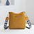 cheap Crossbody Bags-Women&#039;s Crossbody Bag PU Leather Daily Going out Zipper Solid Colored Black White Yellow
