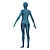 ieftine Costume de damă-Calea apei Neytiri Jake Sully costume zentai costum cosplay bărbați femei băieți cosplay film albastru leotard / onesie Halloween carnaval costume poliester