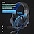 billiga Gaming-headset-SY830 Spelheadset Över örat Bluetooth 5.0 LED ljus Ergonomisk design Surroundljud för Apple Samsung Huawei Xiaomi MI Mobiltelefon för Premiumljud PC-dator