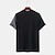 billige 3d-t-skjorte for menn-Herre T skjorte T-skjorter Grafisk Fargeblokk Crew-hals Klær 3D-utskrift utendørs Avslappet Kortermet Trykt mønster Årgang Mote Designer