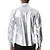 billige smokingskjorter til mænd-Herre Tuxedo skjorter Sølv Sort Langærmet Vanlig Aftæpning Forår &amp; Vinter Fest Ferie Tøj Knap ned