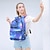 Недорогие Рюкзаки-мужской женский детский рюкзак школьная сумка книжный портфель 3d печать функциональный рюкзак usb ежедневная галактика 3d печать холст большая емкость водонепроницаемая молния черный красный синий