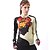 cheap Women&#039;s Clothing Sets-Women&#039;s Cycling Jersey with Tights Long Sleeve Mountain Bike MTB Road Bike Cycling Winter Black Fuchsia Red+Black Floral Botanical Bike Thermal Warm Fleece Lining Windproof Breathable Anatomic Design