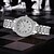abordables Montres à quartz-Cadeau pour femmes Montres en or Montre pour dames Montres de luxe marque strass cadeau pour bracelet montres féminines Relogio Feminino