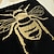 levne Trendy polštáře-dekorativní polštářky nejúžasnější polštáře včelí výšivka sametový povlak na polštář povlak na polštář na pohovku pohovka postel lavice obývací pokoj 1ks
