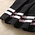 preiswerte Sets-2 Stück kinderkleidung Mädchen Kindertag Graphic Gefaltet Anzüge einstellen Langarm Modisch Schulanfang 7-13 Jahre Winter Weiß Rosa