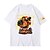 cheap Everyday Cosplay Anime Hoodies &amp; T-Shirts-One Piece Film: Red Monkey D. Luffy T-shirt Anime Cartoon Anime Classic Street Style T-shirt For Men&#039;s Women&#039;s Unisex Adults&#039; Hot Stamping 100% Polyester