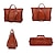 cheap Handbag &amp; Totes-Women&#039;s Handbag Crossbody Bag Tote PU Leather Outdoor Office Shopping Zipper Large Capacity Solid Color Orange