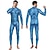 cheap Zentai Suits-Zentai Suits Catsuit Skin Suit Avatar 2 The Way of Water Neytiri Jake Sully Adults&#039; Cosplay Costumes Halloween Men&#039;s Women&#039;s Monster Halloween Carnival With Costume Wig