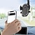 abordables Supports de voiture-Support de téléphone pour rétroviseur automatique dans la voiture support pour téléphone portable support mobile de voiture support de smartphone de voiture réglable rotatif compatible avec les