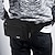 رخيصةأون حقائب رجالية-للرجال حقيبة كروس بودي فاني باك حقيبة الصدر حقيبة بحزام قماش أكسفورد للاستخدام اليومي سحاب عادي أسود أخضر جيشي أحمر