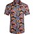 voordelige heren overhemd set-Voor heren Overhemdset Hawaiiaans overhemd Bloemig Grafische prints Bladeren Strijkijzer Zwart Wit Bruin Groen Straat Casual Korte mouw Afdrukken Kleding Tropisch Modieus Hawaii Ontwerper