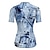 cheap Women&#039;s Jerseys-21Grams Women&#039;s Cycling Jersey Short Sleeve Bike Top with 3 Rear Pockets Mountain Bike MTB Road Bike Cycling Breathable Moisture Wicking Quick Dry Reflective Strips Navy Blue Royal Blue Blue Graphic