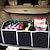 cheap Car Organizers-1pc Car Trunk Organizer Portable Foldable Waterproof Auto Storage Bag  Cargo Trunk Groceries Organizer Car Accessories Universal