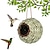 voordelige buitendecoratie-kolibrie huis handgeweven vogelnest voor buiten hangen, kleine grasvogelhuisjes voor buiten, natuurlijke vezel vogelhut slaapzak voor vink kanarie chickadee