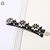 cheap Hair Styling Accessories-parkling Crystal Stone Braided Hair Clips with 3 Small Clips Pearl shaped hairpin duckbill clipBraided Hair Clip with Rhinestones for Women/Girls