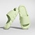 abordables Accueil Pantoufles-pantoufles de nuage de plate-forme pour femmes couleur unie bout ouvert chaussures de diapositives antidérapantes chaussures de salle de bain d&#039;intérieur