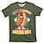 preiswerte 3D-T-Shirt für Männer-Herren Tee Offensive T-Shirts Graphic Hotdog Rundhalsausschnitt Bekleidung 3D-Druck Outdoor Casual Kurzarm Bedruckt Vintage Modisch Designer