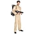 billige Film- og tv-kostumer-Ghostbusters Film &amp; TV Kostumer Cosplay kostume Herre Dame Film Cosplay Overalls Tilbehørssæt Overalls + Tasker Karneval Maskerade Trikot / Heldragtskostumer Taske