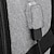 preiswerte Rucksäcke-Herren Schultasche Funktionsrucksack Outdoor Feste Farbe Oxford Stoff PU-Leder Hohe Kapazität Reißverschluss Schwarz Grau