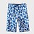 baratos Shorts-Homens Bermuda de Surf Shorts de verão Shorts de praia com forro de malha Bolso multi Perna reta Imprimir Conforto Secagem Rápida Comprimento do joelho Ao ar livre Feriado Praia Esportes Havaiana Azul
