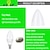 billige Stearinlyslamper med LED-5stk 6 W LED-lysestakepærer 450 lm E14 C37 12 LED perler SMD 2835 Varm hvit Kjølig hvit 220-240 V / RoHs / CE