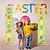 cheap Outdoor Decoration-Easter Banner Couplet Party Curtain Decoration Flag