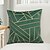 cheap Decorative Pillows-Geometric Embroidery Velvet Pillow Cover Decorative Green Pillowcase Throw Cushion Cover for Sofa Couch Bed Bench Living Room 1PC