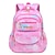 cheap Kids&#039; Bags-Girls&#039; School Bag Bookbag Functional Backpack School Floral Print Nylon Adjustable Large Capacity Waterproof Zipper Pink Fuchsia