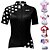 cheap Women&#039;s Jerseys-21Grams Women&#039;s Cycling Jersey Short Sleeve Bike Jersey Top with 3 Rear Pockets Mountain Bike MTB Breathable Moisture Wicking Quick Dry Back Pocket White Pink Red Star USA Sports Clothing Apparel