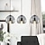 billige Øylys-ledet pendellampe moderne glass kjøkkenøy lys 23 cm vintage metall lagdelt geometrisk gråmalt land stue soverom spisestue kjøkkenlys