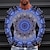 ieftine Geometric-Bărbați Tricou Tricouri Grafic Tehnologie Stil Nautic Îmbrăcăminte Tipărire 3D În aer liber Casual Manșon Lung Imprimeu Modă Designer Simplu