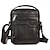 cheap Men&#039;s Bags-Men&#039;s Crossbody Bag Shoulder Bag Leather Office Daily Solid Color Dark Brown Red Brown Black