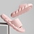 billige Hjemmesko-kvinders platform sky hjemmesko ensfarvet åben tå skridsikre glidesko indendørs badeværelsessko